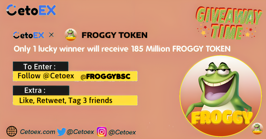 Froggy Giveaway with Cetoex: Partnering with XP.NETWORK