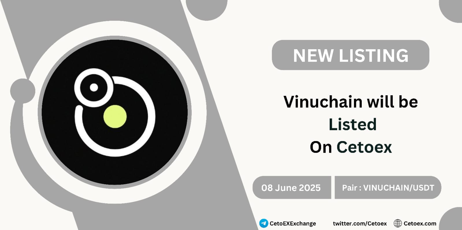 Vinuchain Set to Be Listed on Cetoex Exchange, Marking a Major Milestone